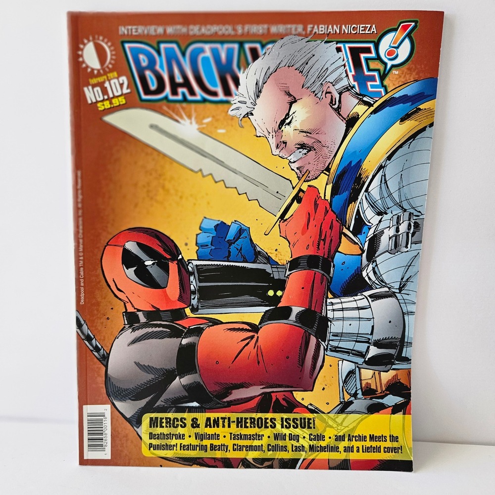 BACK ISSUE‎ Comic Magazine Twomorrow #102 Deadpool and Cable - EXCELLENT